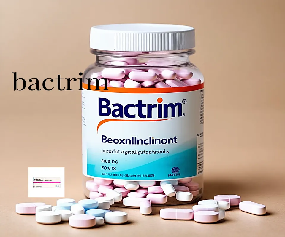 El bactrim se vende sin receta